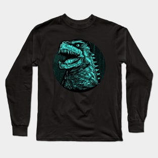 Neon Godzilla Long Sleeve T-Shirt